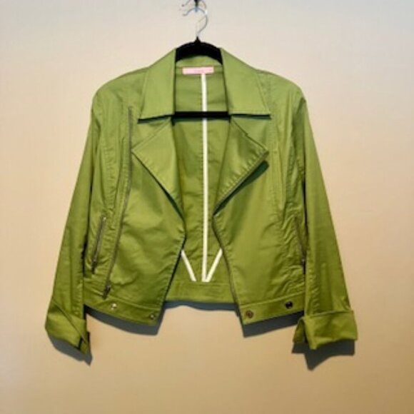 View Green Jacket cotton cropped size 4 - Picture 1 of 6